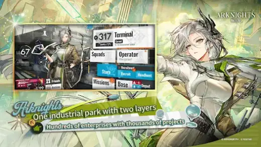 لقطة شاشة من Arknights