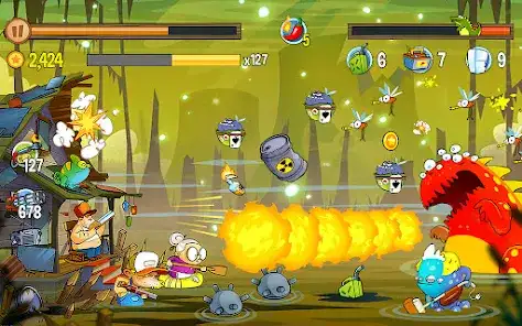 لقطة شاشة من Swamp Attack