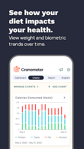 لقطة شاشة من Cronometer