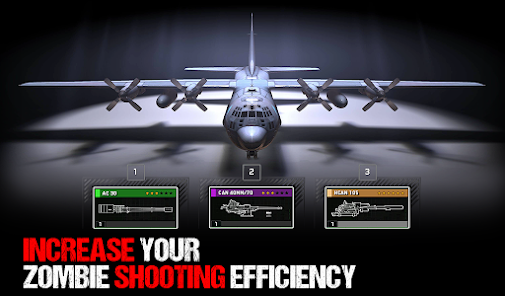 لقطة شاشة من Zombie Gunship Survival