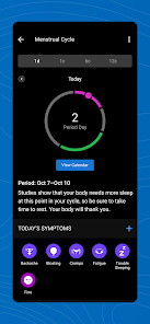 لقطة شاشة من Garmin Connect™