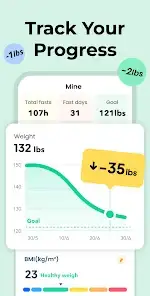 لقطة شاشة من Fasting – Intermittent Fasting
