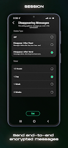 لقطة شاشة من Session – Private Messenger