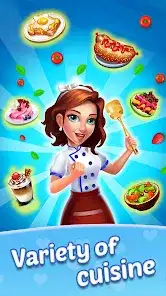 لقطة شاشة من Cooking Marina – cooking games