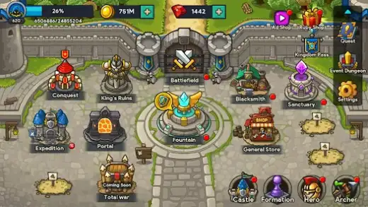 لقطة شاشة من Idle Kingdom Defense
