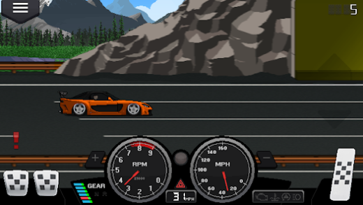 لقطة شاشة من Pixel Car Racer