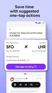 لقطة شاشة من Yahoo Mail