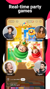 لقطة شاشة من Likee-Live, Chat & Party Games