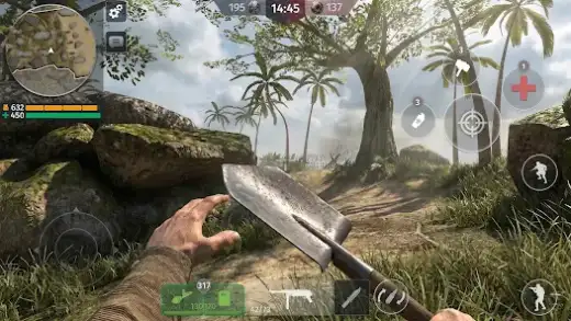 لقطة شاشة من World War 2－FPS Shooting Games