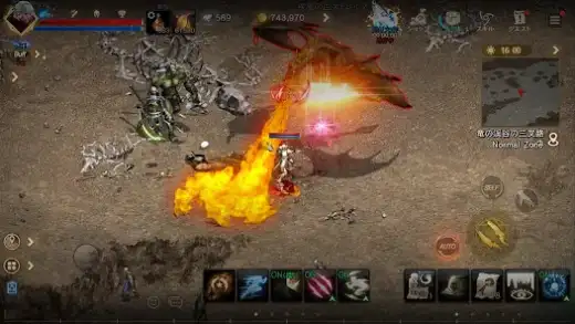 لقطة شاشة من リネージュM – 本格スマホMMORPG