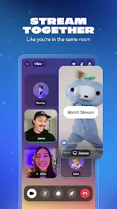 لقطة شاشة من Discord – تحدث والعب واستمتع