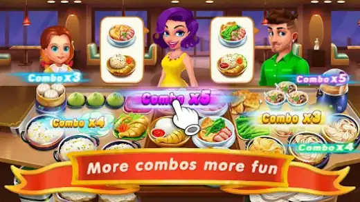 لقطة شاشة من Cooking Marina – cooking games