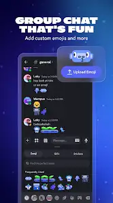 لقطة شاشة من Discord – تحدث والعب واستمتع