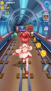 لقطة شاشة من Subway Princess Runner