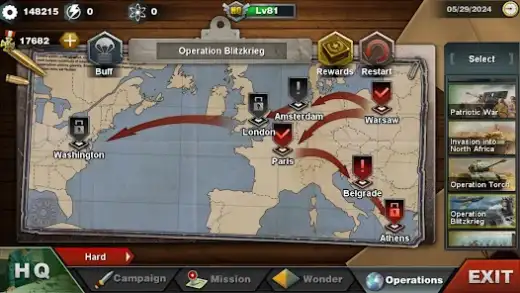 لقطة شاشة من World Conqueror 3-WW2 Strategy