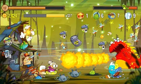 لقطة شاشة من Swamp Attack