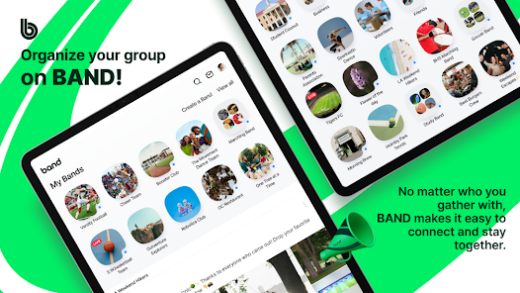 لقطة شاشة من BAND – App for all groups