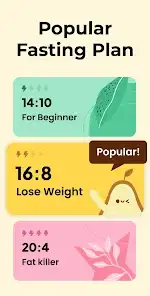 لقطة شاشة من Fasting – Intermittent Fasting