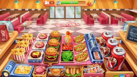 لقطة شاشة من My Cooking – العاب طبخ مجنون