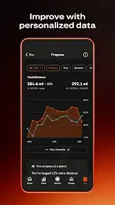 لقطة شاشة من Strava