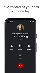 لقطة شاشة من Google Voice