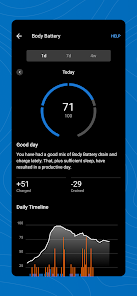لقطة شاشة من Garmin Connect™