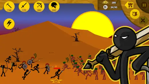 لقطة شاشة من Stick War