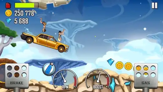لقطة شاشة من Hill Climb Racing