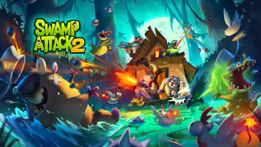 لقطة شاشة من Swamp Attack 2