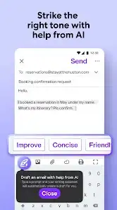 لقطة شاشة من Yahoo Mail