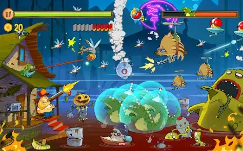 لقطة شاشة من Swamp Attack