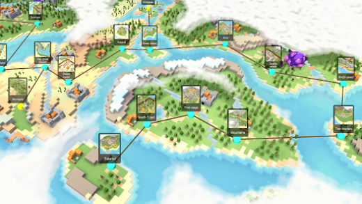 لقطة شاشة من RTS Siege Up! – Medieval War