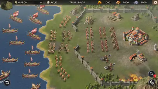 لقطة شاشة من Grand War