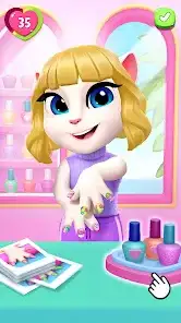 لقطة شاشة من My Talking Angela 2