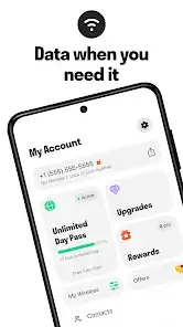 لقطة شاشة من TextNow