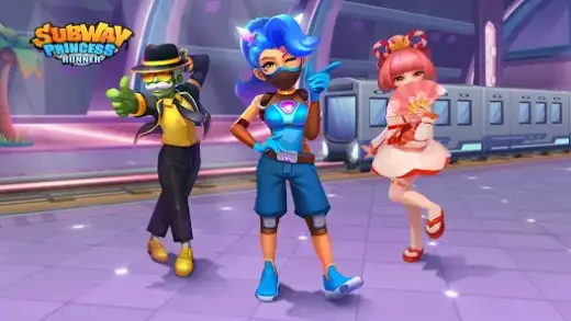 لقطة شاشة من Subway Princess Runner
