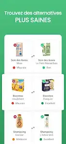 لقطة شاشة من Yuka – Scan de produits