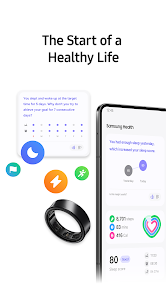 لقطة شاشة من Samsung Health