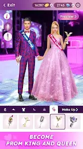لقطة شاشة من Fashion Dress Up & Makeup Girl