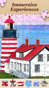 لقطة شاشة من Jigsawscapes® – لغز Jigsaw
