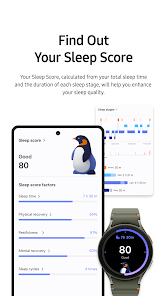لقطة شاشة من Samsung Health