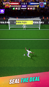 لقطة شاشة من FIFA Rivals كرة القدم المحمولة