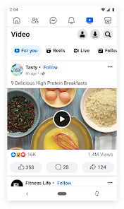 لقطة شاشة من Facebook Lite