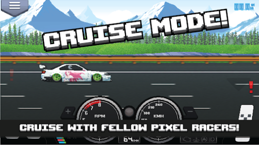 لقطة شاشة من Pixel Car Racer
