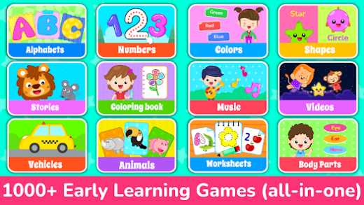 لقطة شاشة من Kids Preschool Learning Games