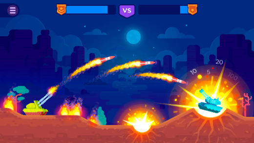 لقطة شاشة من Tank Stars