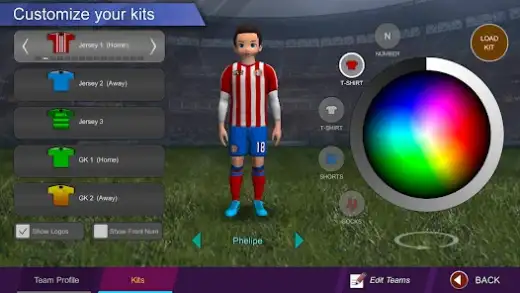 لقطة شاشة من Pro League Soccer