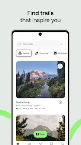 لقطة شاشة من AllTrails