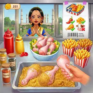 لقطة شاشة من Kitchen Craze – العاب طبخ