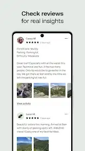 لقطة شاشة من AllTrails